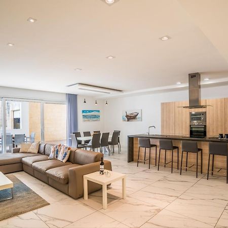 The Sea-Bank Villa Apartments Marsaskala Eksteriør bilde
