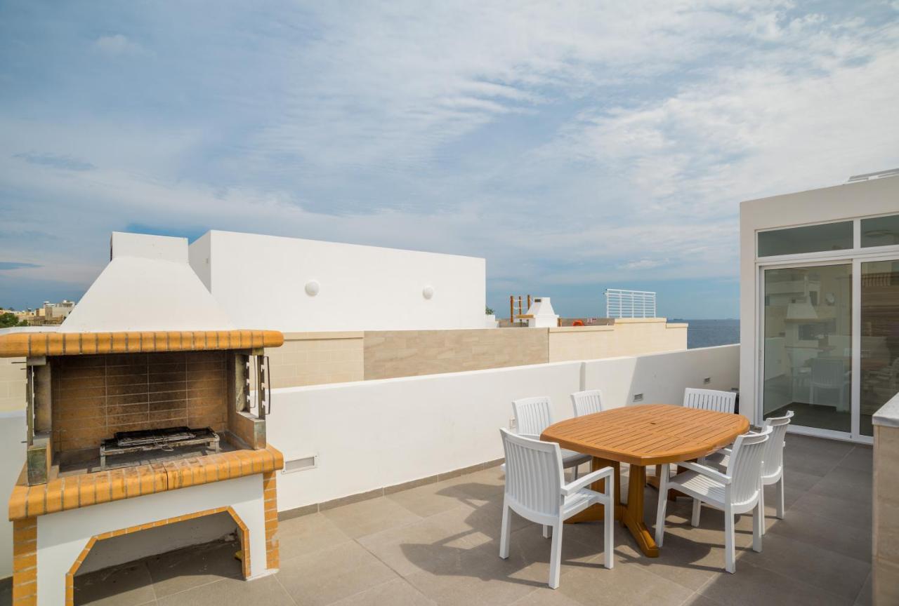 The Sea-Bank Villa Apartments Marsaskala Eksteriør bilde