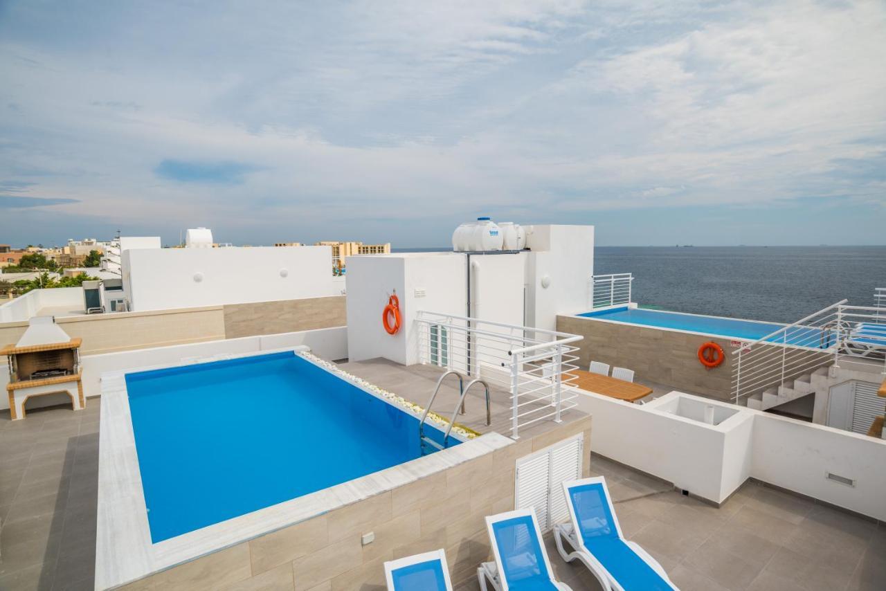 The Sea-Bank Villa Apartments Marsaskala Eksteriør bilde