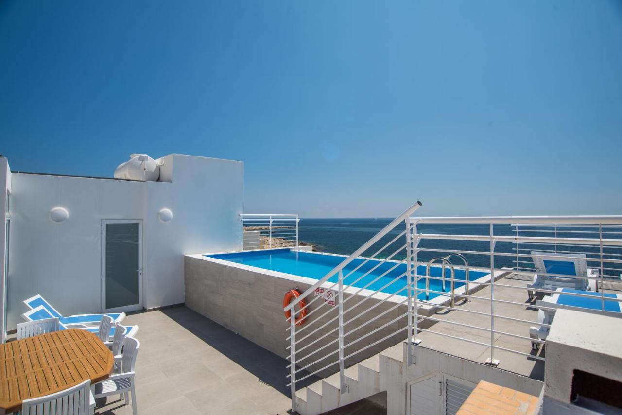 The Sea-Bank Villa Apartments Marsaskala Eksteriør bilde