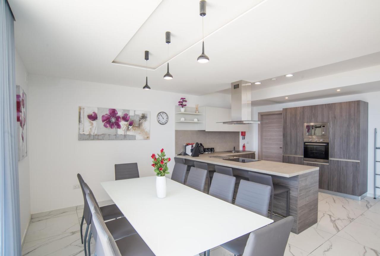 The Sea-Bank Villa Apartments Marsaskala Eksteriør bilde