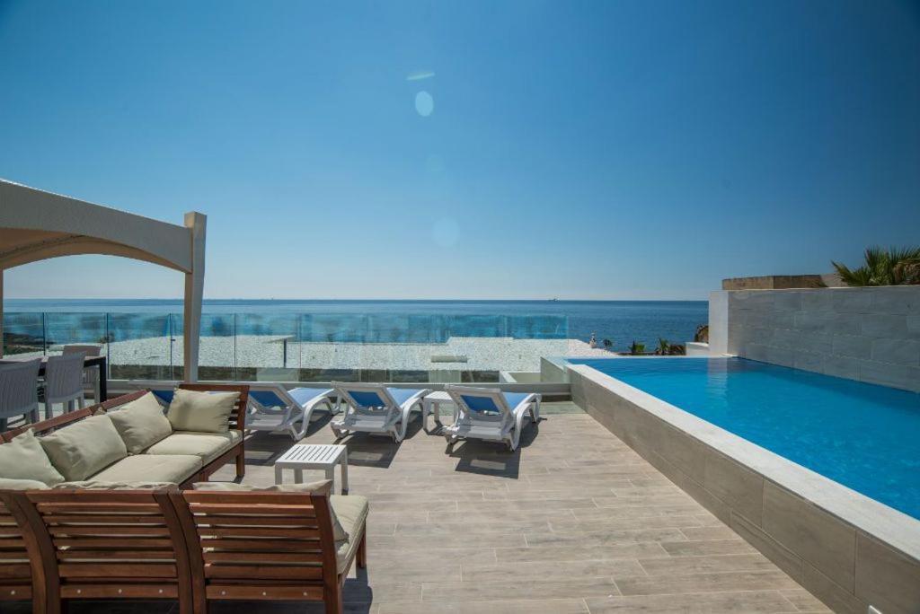 The Sea-Bank Villa Apartments Marsaskala Eksteriør bilde